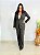 Conjunto Blazer Risca De Giz Preto - Imagem 4
