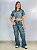 Calça Jeans Cargo Vintage - Imagem 1