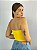 Top Tube Poliamida Brasil Amarelo - Imagem 2