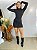 Vestido Poliamida Preto Iris - Imagem 1