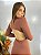 Vestido Poliamida Marrom Iris - Imagem 3