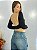 Cropped Poliamida Preto Scarlet - Imagem 2