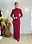 Vestido Poliamida Vinho Eliza - Imagem 1