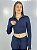 Blusa Poliamida Azul Marinho Vivian - Imagem 2