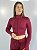 Blusa Poliamida Vivian Vinho - Imagem 1