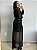 Vestido Longo Tule Preto - Imagem 2