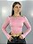 Cropped Poliamida Rosa Ster - Imagem 1