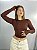 Blusa Poliamida Marrom Bel - Imagem 1