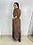 Vestido Longo Renda Marrom - Imagem 2