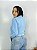 Camisa Cropped Azul Basic - Imagem 2