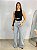 Calça Jeans Pantalona Duda - Imagem 1