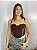 Corset Renda Marrom - Imagem 1