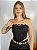 Corset Renda Preto Gringa - Imagem 1