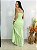 Vestido Longo Poa Verde Beca - Imagem 2
