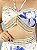 Conjunto Crepe Azul Tassia - Imagem 3