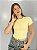 Cropped Poliamida Manteiga Triz - Imagem 1