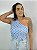 Blusa Tule Poa Azul - Imagem 1