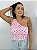 Blusa Tule Poa Rosa - Imagem 1