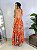 Vestido Indiano Laranja Costa Nua - Imagem 2