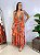Vestido Indiano Laranja Costa Nua - Imagem 1
