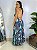 Vestido Indiano Azul Costa Nua - Imagem 2