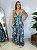 Vestido Indiano Azul Costa Nua - Imagem 1