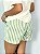 Short Linho Listrado Verde - Imagem 2