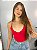 Cropped Poliamida Solar Vermelho - Imagem 1