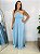 Vestido Longo Perola Azul - Imagem 1