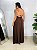 Vestido Longo Perola Marrom - Imagem 2