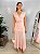Vestido Longo Rosa Lia - Imagem 1