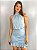 Vestido Curto Poliamida Keith Azul - Imagem 1