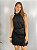 Vestido Curto Poliamida Keith Preto - Imagem 1