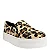 Tênis Slip On Veludo Animal Print Onça Plataforma - Imagem 1