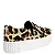 Tênis Slip On Veludo Animal Print Onça Plataforma - Imagem 3