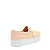 Tênis Slip On Palha Bege Sola Alta - Imagem 3
