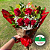 Buquê com 6 Rosas - Imagem 1