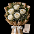 Buquê Quinteto de Rosas - Imagem 3