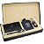 KIT CART. PEQUENA 100% COURO LEGÍTIMO COM PERFUME E CHAVEIRO - CÓD. PC2PCHP - Imagem 1