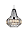 Pendente Gaiola Preto - Imagem 1