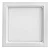 PAINEL RECUADO 24W 30X30CM BRANCO - OPUS - Imagem 1