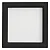 PAINEL RECUADO 22W 27X27CM PRETO - STELLA - Imagem 1