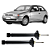 Amortecedor Dianteiro Volkswagen Gol G2 o Par - ano 1995 a 1999 - Imagem 1