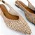 ISADORA - SLINGBACK FEMININO TRAMADO 1794 - Imagem 2