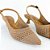 VIRGÍNIA - SCARPIN SLINGBACK EM TECIDO E SALTO KITTEN HEELS 1787 - Imagem 3