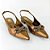 CATARINA - SLINGBACK BRONZE COM LAÇO EM MANTA DE STRASS 1826 - Imagem 2