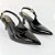 JULIETE - SCARPIN FEMININO EM VERNIZ PRETO COM FIVELA 1861 - Imagem 2