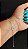 Pulseira trevo cravejada rosa - Imagem 1