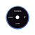 BOINA VOXER LUSTRO AZUL CLARO 5" - Imagem 1