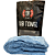 TOALHA DE MICROFIBRA - DB TOWEL - 500 GSM 40X40CM AZUL - Imagem 3
